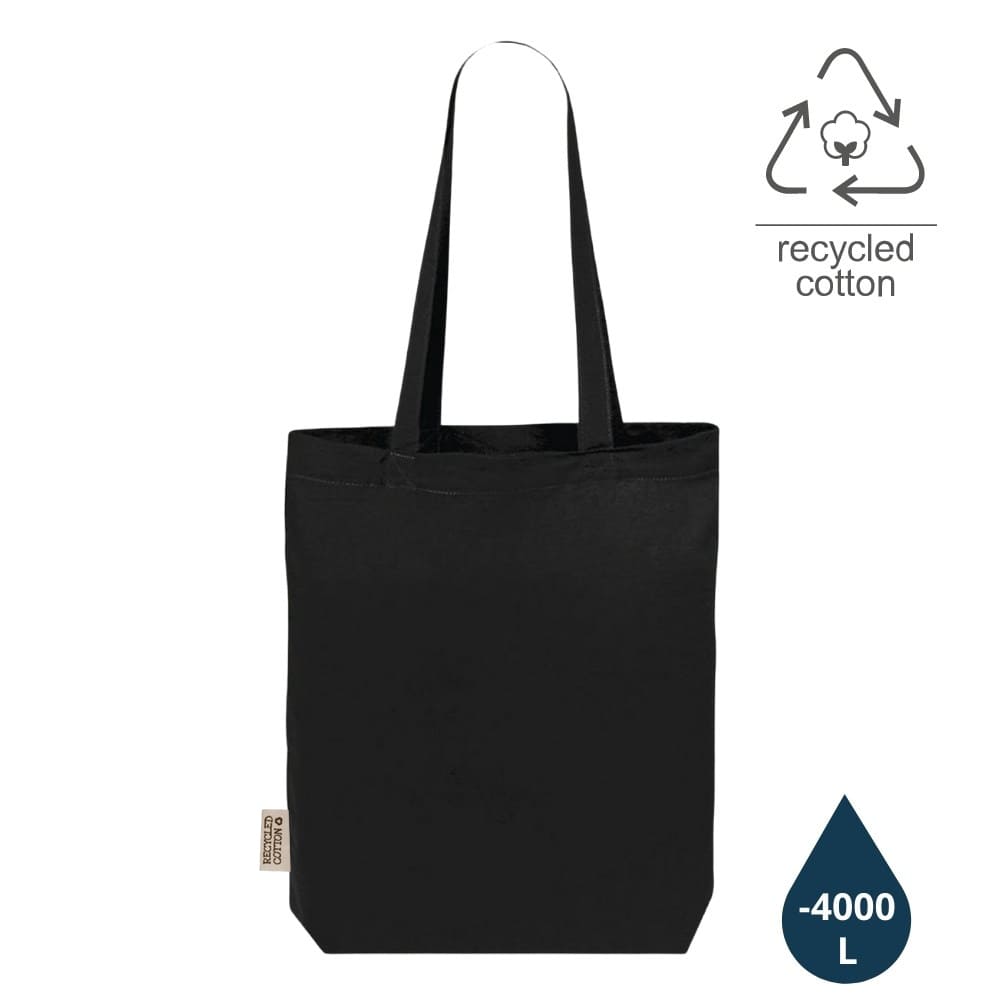 Black Cotton Tote Bag (CB06) - Greenworks - Eco Bags Malaysia