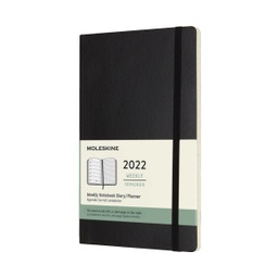 [OWMOL 483] Moleskine 2022 Weekly 12M Planner - Soft Cover - Large