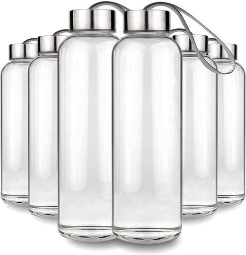 [DWCU 337] Glass Bottle 500ml with handy loop
