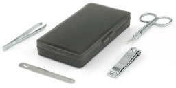 [GSMS 9106] GLINA - Premium Grooming / Manicure Set - Silver