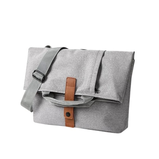 [MBSN 2111] LORETTO - SANTHOME 2-in-1 Messenger & Tote Bag - Light Grey