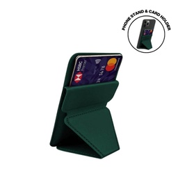[ITGL 1149] ODDA - Mag Card Holder with Phone Stand - Green
