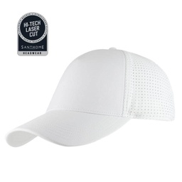 [HWSN 511] ACE - Santhome 5 Panel DryNCool® Sports Cap - White