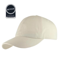 [HWSN 514] FLEX - Santhome Recycled 6 Panel Relaxed Fit Cap - Beige