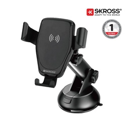 [ITSK 1174] SKROSS Car Holder &amp; Wireless Charger - Black