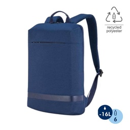[BPSN 2135] SANOK - CHANGE Collection Slim RPET 15.6&quot; Laptop Backpack - Blue