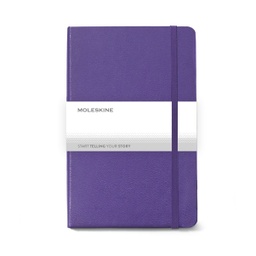 [OWMOL 5172] Moleskine Classic Hard Cover Large Ruled Notebook - Brilliant Violet