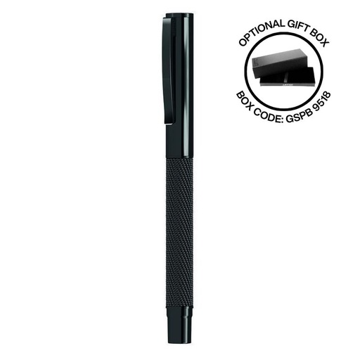 [WIMP 5175] UMA - MESH R Premium Metal Roller Pen - Black