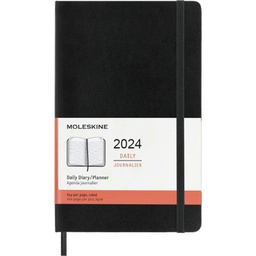 [OWMOL 5202] Moleskine 2024 Daily 12M Planner - Soft Cover - Large