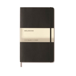 [OWMOL 304] Moleskine Classic Large Ruled Hard Cover Notebook - Black