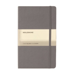 [OWMOL 311] Moleskine Classic Hard Cover Large Ruled Notebook - Slate Grey