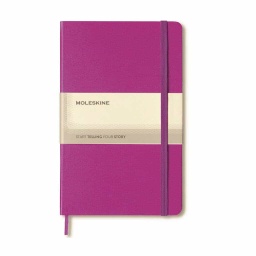 [OWMOL 314] Moleskine Classic Hard Cover Large Ruled Notebook - Orchid Purple