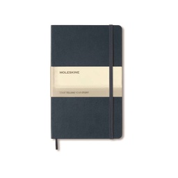[OWMOL 319] Moleskine Large Soft Cover Ruled Notebook - Sapphire Blue