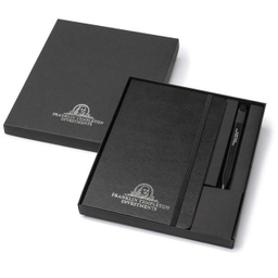 [OWMOL 325] Moleskine Classic Large Notebook &amp; Go Pen Set (Black)