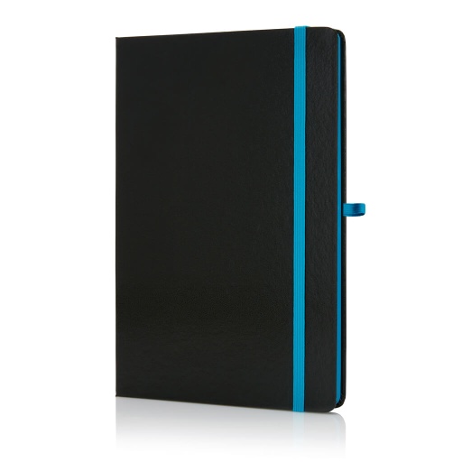 [NBSN 105] SUKH - SANTHOME A5 Hardcover Ruled Notebook Black-Blue
