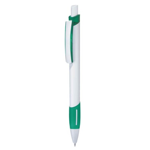 [PP 242-Green] UMA STRIPE Plastic Pen Green