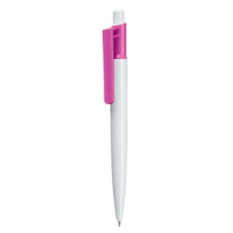 [PP 271-White/Pink] UMA VITAN Plastic Pen -White/Pink