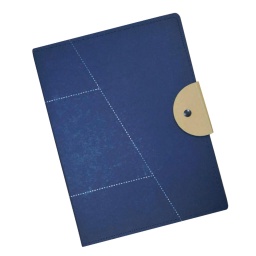 [FO 3340-Blue] Eco-neutral Judas A4 Folder - Blue Exterior