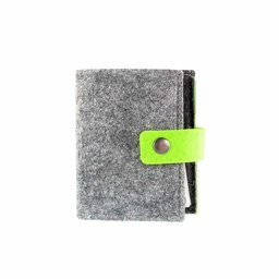 [CH 139-Light Grey] Eco-neutral Felt Cards Holder - Light Grey