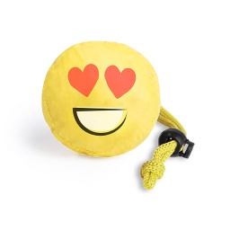 [BPMK 122] Folding Bag With Fun Emoji Designs - Heart
