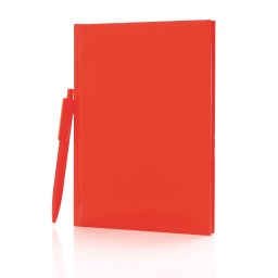 [GSXD 113] XD A5 Hard Cover Notebook With Pen - Red