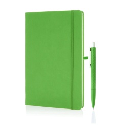 [GSGL 207] LIBELLET Giftology A5 Notebook With Pen Set (Green)