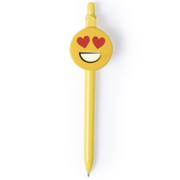 [STMK 143] Ball Pen With Fun Emoji Designs - Heart