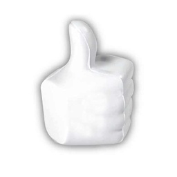[SB 1020] THUMPI Thumbs Up Shape Stress Reliever - White