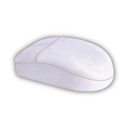 [SB 1018] MUZAL Computer Mouse Shape Stress Reliever - White