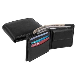 [LASN 656 Bio] TOLUCA - SANTHOME Men's Wallet In Genuine Leather (Anti-microbial)