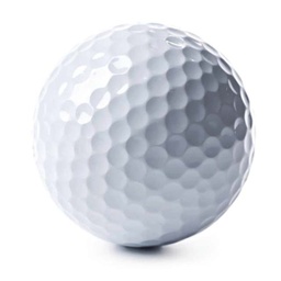 [GAGB 975] ODDER - 2 Layers White Golf Ball (Set of 3 with Box)